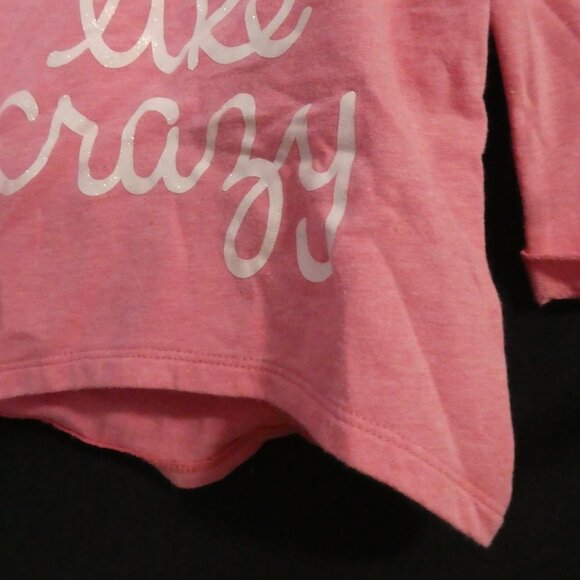 OLD NAVY | 4T | "Love Like Crazy" | Graphic Sweatshirt With Rolled Cuffs - Picture 9 of 16